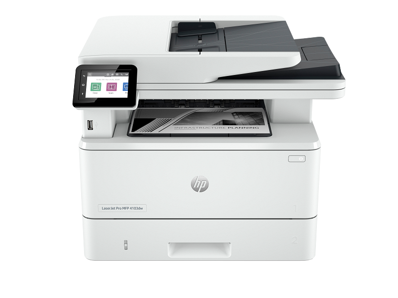 HP LaserJet Pro MFP 4103dw Printer (Model: 2Z627A)