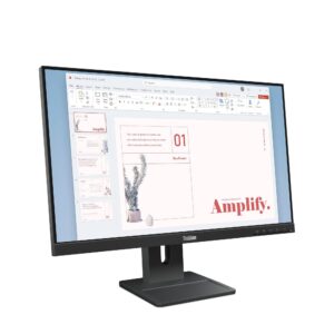 Lenovo ThinkVision E24-40 23.8" FHD Monitor, Raven Black (Model: 64BAMAT1UK)