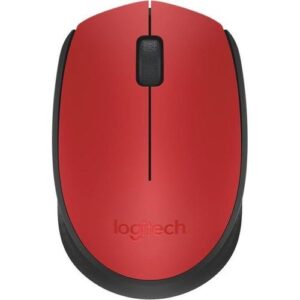 Logitech M171 Wireless Mouse, Red