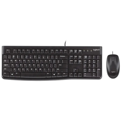 Logitech MK120 Wired Keyboard and Mouse Combo